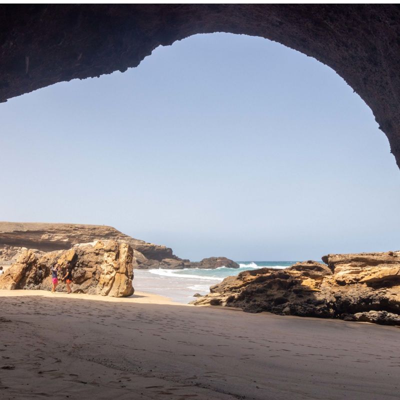 Grotta de la Playa de Garcey a Fuerteventura